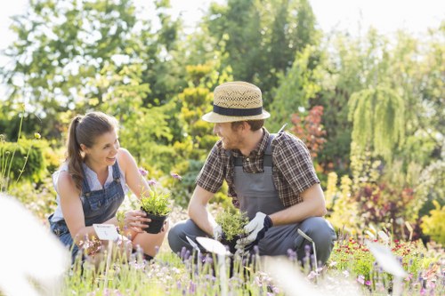 Segregated garden waste and recycling containers